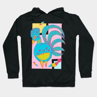 Pansexual Pride Month Silkie Chicken Hoodie